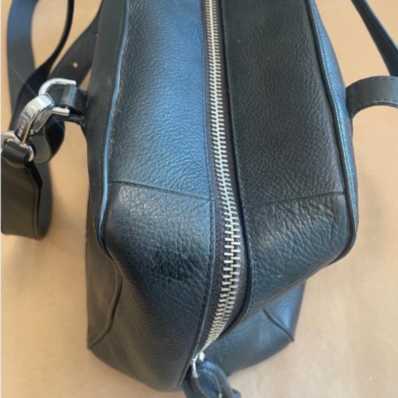 GORGEOUS Cole Haan ZERØGRAND Black Leather Satchel---Retail of $298! - Picture 9 of 16